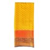 mehandi green georgette saree with 3d border