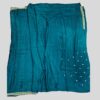 peacock designer saree with blouse - Image 3