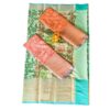 Kalamkari Silk Blend Pochampally Sarees